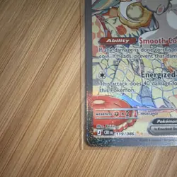 Cinccino ex Full Art Holo Rare English Pokemon TCG Chaos Rising 119/086 - Image 5