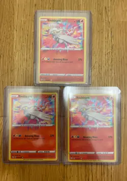 Lot Of 3 Amazing Rare Reshiram Pokemon Cards! Shining Fates! - Image 1