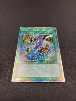 Yugioh Dimension Fusion RA03-EN136 Platinum Secret Rare 1st Ed NM A6 - Image 2