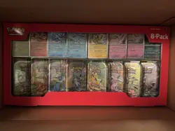 PokemonTCG Prismatic Evolutions Costco 8 Mini-Tin Bundle w Promo Cards - Image 3