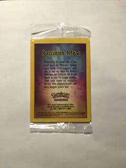 (FACTORY SEALED) ANCIENT MEW POKEMON CARD YEAR 2000 PROMO - Image 3