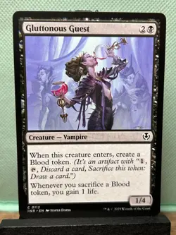 MTG TCG: Gluttonous Guest 112, Innistrad Remastered - Image 1