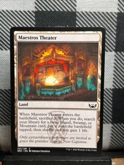 MTG TCG: Maestros Theater 251/281, Streets of New Capenna - Image 1