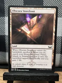 MTG TCG: Obscura Storefront 252/281, Streets of New Capenna - Image 1