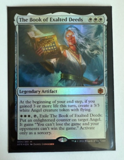 The Book of Exalted Deeds Adventures in the Forgotten Realms Foil NM - Image 1