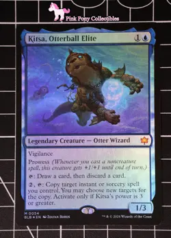 Kitsa, Otterball Elite (Foil) - Bloomburrow (0054) - NM - MTG - Image 1