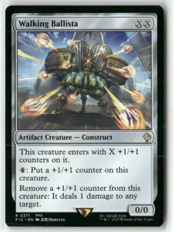 Walking Ballista 371 NM MTG FINAL FANTASY Commander Magic - Image 1