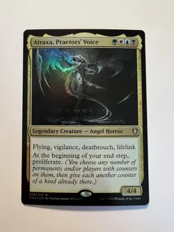 Atraxa, Praetors' Voice - FOIL - MTG Commander Anthology Volume II - NM - Image 1