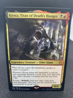 1x Kroxa, Titan of Death's Hunger NM-Mint, English Theros Beyond Death - Image 1