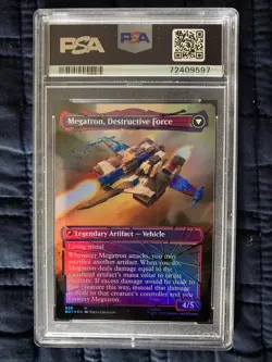 Megatron, Tyrant Megatron, Destructive Force FRC-SC-FL Graded 8.0 - Image 2