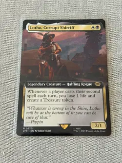 Lotho, Corrupt Shirriff (Extended Art) - Universes Beyond: The Lord of the Rings - Image 1