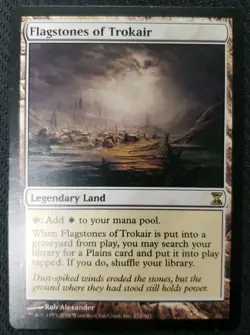 MTG *Flagstones Of Trokair X1* (MP) Time Spiral Magic the Gathering - Image 1
