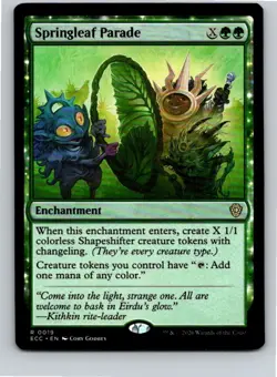 Magic the Gathering Springleaf Parade Lorwyn Eclipsed Commander MTG Free Ship! - Image 1