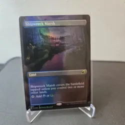 MTG Shipwreck Marsh 285 Borderless Foil Rare Innistrad: Midnight Hunt MID - Image 1