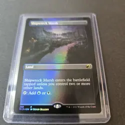 MTG Shipwreck Marsh 285 Borderless Foil Rare Innistrad: Midnight Hunt MID - Image 2