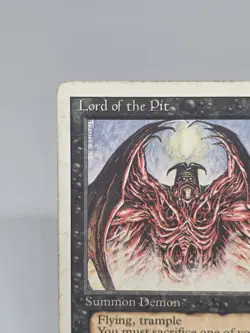 Magic the Gathering TCG Lord of the Pit REVISED Vintage 1994 MTG Regular WOTC - Image 2