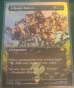 A Realm Reborn (Borderless) (Chocobo Track Foil) Final Fantasy Foil - Image 1