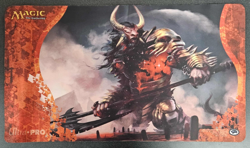 MTG 2014 Mogis, God Of Slaughter Playmat - Used - Free Shipping! - Image 1
