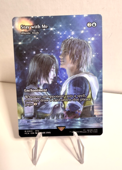 Stay with Me - Rhystic Study (Showcase) Final Fantasy: Through the Ages Regular - Image 1