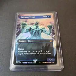 MTG Tidespout Tyrant 422 Anime Borderless Foil Ravnica Remastered RVR - Image 2