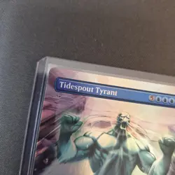 MTG Tidespout Tyrant 422 Anime Borderless Foil Ravnica Remastered RVR - Image 3