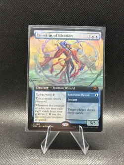 Emeritus of Ideation (Extended Art) Secrets of Strixhaven Foil - Image 1