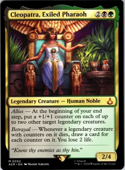 Cleopatra, Exiled Pharaoh 52 Universes Beyond: Assassin's Creed NM - Image 1