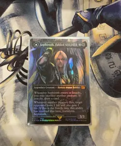 Sephiroth, Fabled SOLDIER 0317 Borderless Final Fantasy Foil Mint - Image 1