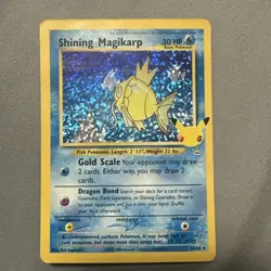 Pokemon Shining Magikarp 66/64 Celebrations 25th Classic Collection Holo Rare - Image 1