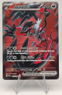 Yveltal ex 105/088 Ultra Rare Full Art - Pokemon TCG Perfect Order - NM - Image 1