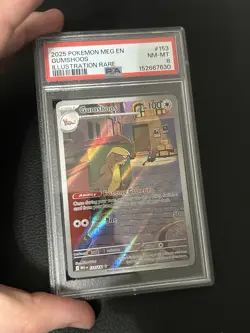 Pokemon, Mega Evolution, Gumshoos SIR #153, PSA 8 - Image 2