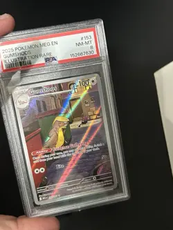 Pokemon, Mega Evolution, Gumshoos SIR #153, PSA 8 - Image 5