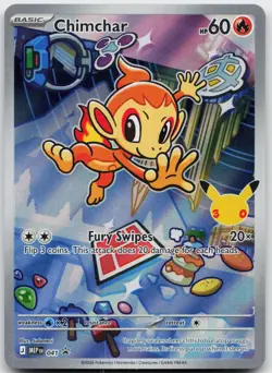 Chimchar 041 Holo Promo ME: Mega Evolution Promo Pokemon Near Mint - Image 1