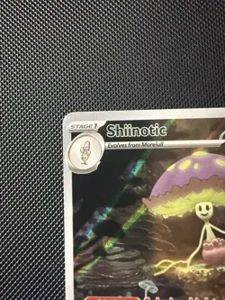 Pokemon TCG Shiinotic Holo Card Illustration Rare, Surging Sparks 194/191 NM - Image 3