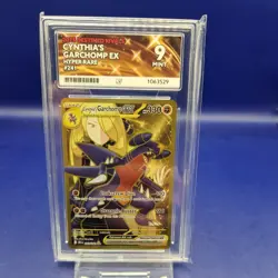 Pokemon TCG Cynthia's Garchomp EX Destined Rivals ACE 9 Mint - Image 1