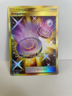 Pokemon Eneporter Full Art Gold Trainer Secret Rare 142/131 - M/NM Fresh Pull - Image 1