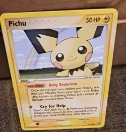 Extremely Rare"Pichu" Pokemon Tcg Vintage Era Cards - Image 2