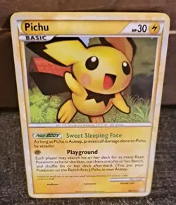 Extremely Rare"Pichu" Pokemon Tcg Vintage Era Cards - Image 4