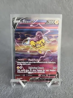 2023 SWSH Crown Zenith Raikou V Holo Rare #GG41/GG70 - Image 1