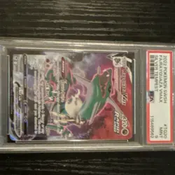 Pokemon TCG Rayquaza VMAX TG20/TG30 Silver Tempest Trainer Gallery Holo PSA 9 - Image 1