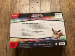 Pokemon TCG Prismatic Evolutions Eevee Accessory Pouch Special Collection Sealed - Image 2