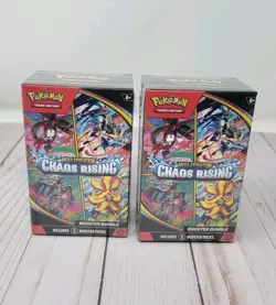 Chaos Rising Pokemon Booster Bundle "Lot of 2" Brand New Factory Sealed - Image 1