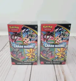 Chaos Rising Pokemon Booster Bundle "Lot of 2" Brand New Factory Sealed - Image 2