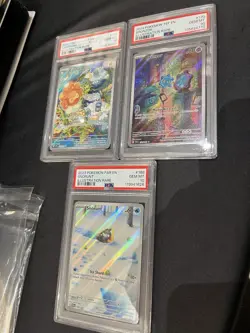Reserved Bundle Pokemon Slabs 3x PSA 10s - Image 1