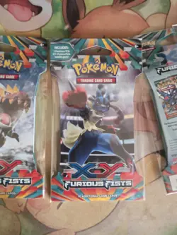 Pokemon TCG: XY Furious Fists Sleeved Blister Pack x4 - Art Set Factory Sealed - Image 3