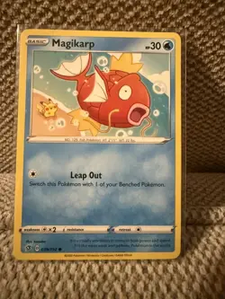 Pokemon TCG Magikarp w/ Pikachu 039/192 Regular Common SWSH02: Rebel Clash NM - Image 1