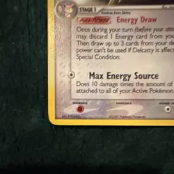 Nintendo Delcatty Pokemon TCG Power Keepers Holo Rare 8/108 HP70 English 2007 - Image 5