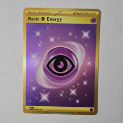 Pokemon TCG SV Scarlet & Violet 151 Basic Psychic Energy 207/165 Hyper Rare Holo - Image 1