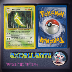 Metapod #54 Pokemon TCG Base Set UK 1999-2000 Ed. Common EXCELLENT condition - Image 1
