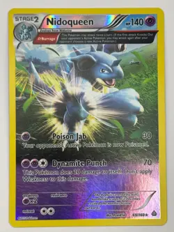 Nidoqueen 69/160 NM/M R Primal Clash Pokemon Reverse Holo - Image 1
